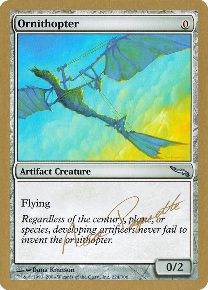 Ornithopter (Aeo Paquette) [World Championship Decks 2004] | Spectrum Games