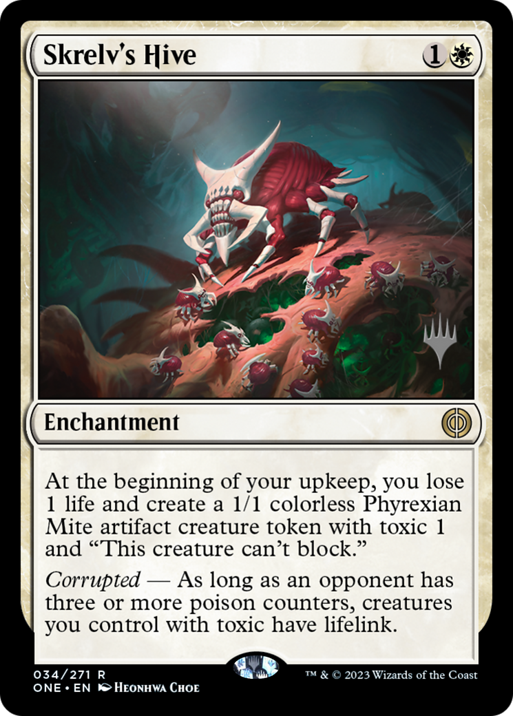Skrelv's Hive (Promo Pack) [Phyrexia: All Will Be One Promos] | Spectrum Games