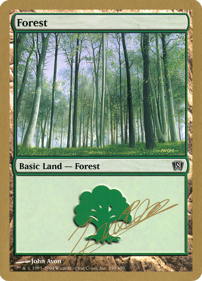 Forest (jn350) (Julien Nuijten) [World Championship Decks 2004] | Spectrum Games