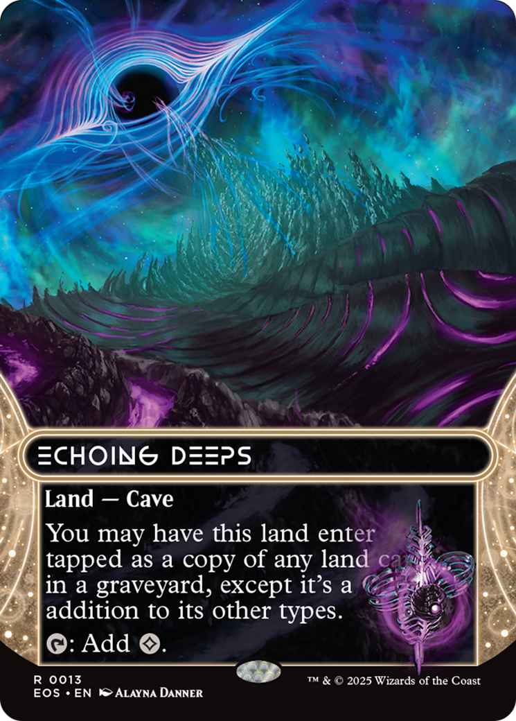 Echoing Deeps (0013) (Borderless) [Edge of Eternities: Stellar Sights] | Spectrum Games