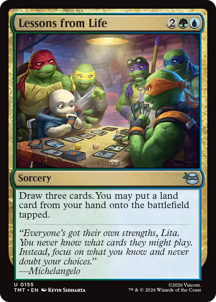 Lessons from Life [Teenage Mutant Ninja Turtles] | Spectrum Games