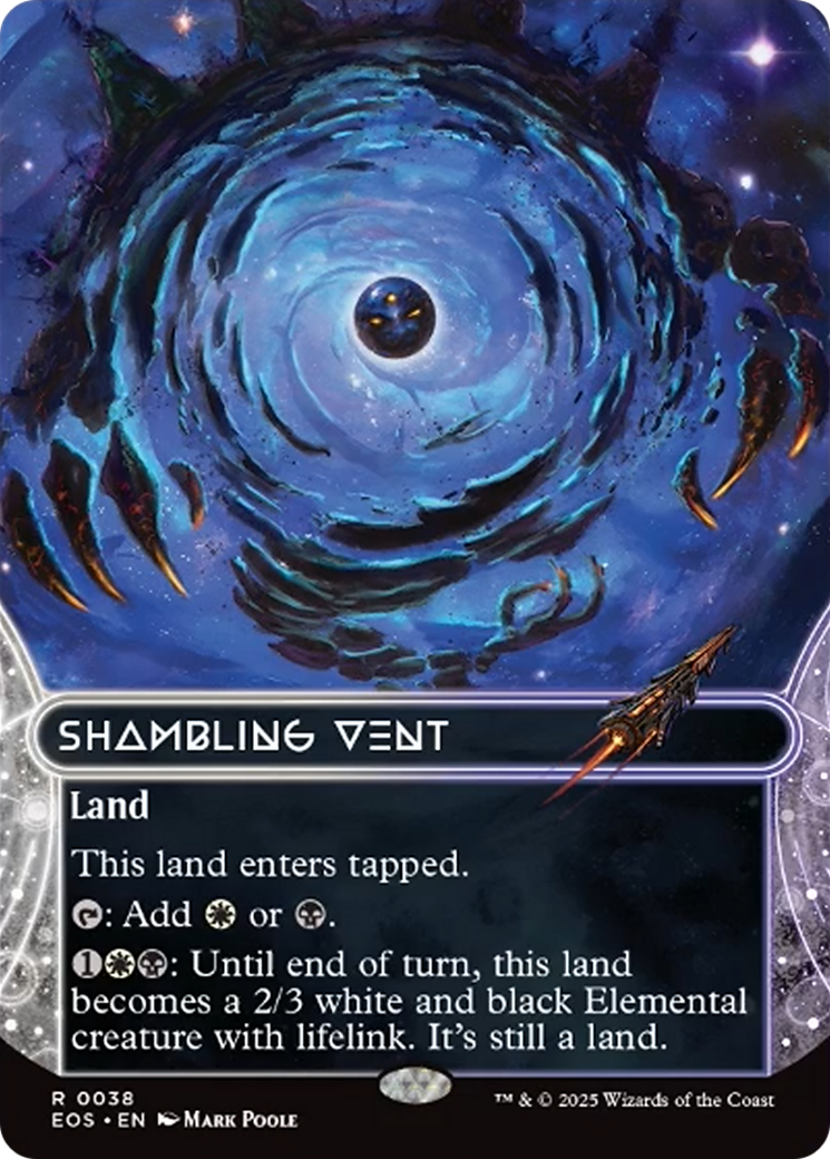 Shambling Vent (0038) (Borderless) [Edge of Eternities: Stellar Sights] | Spectrum Games