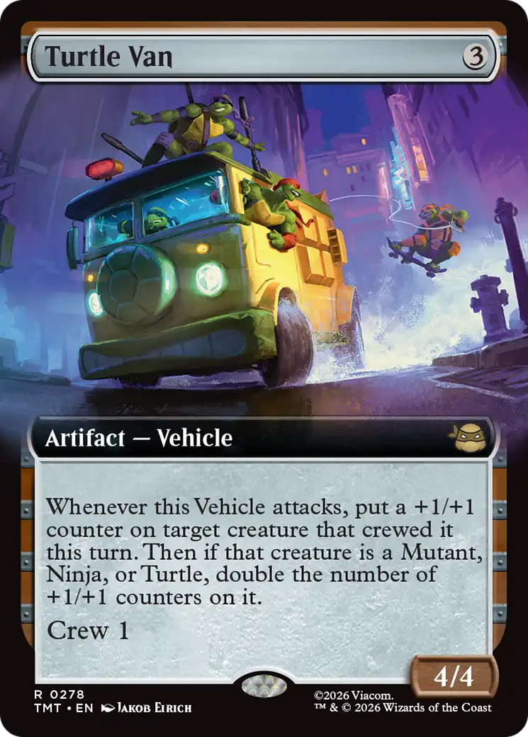 Turtle Van (Extended Art) [Teenage Mutant Ninja Turtles] | Spectrum Games