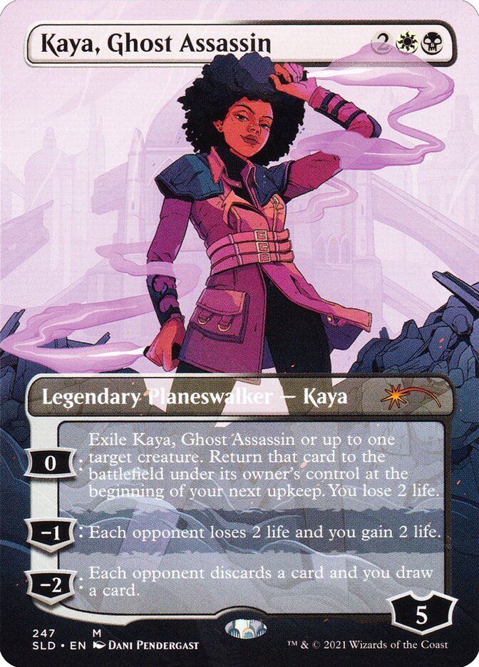 Kaya, Ghost Assassin [Secret Lair Drop Series] | Spectrum Games