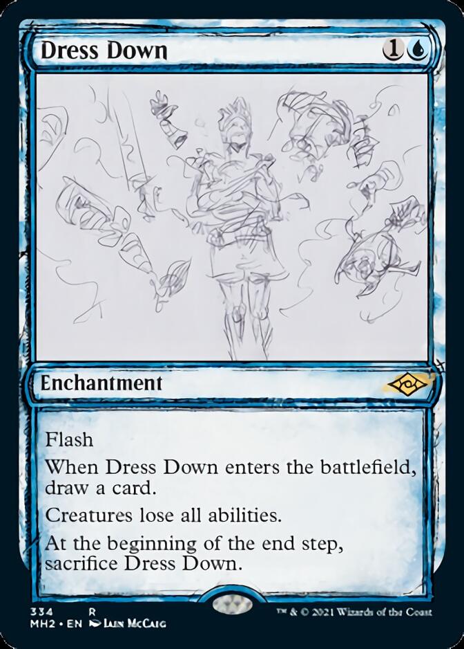 Dress Down (Sketch) [Modern Horizons 2] | Spectrum Games