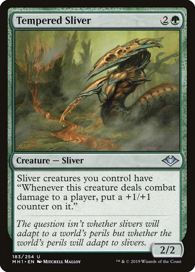 Tempered Sliver [Modern Horizons] | Spectrum Games