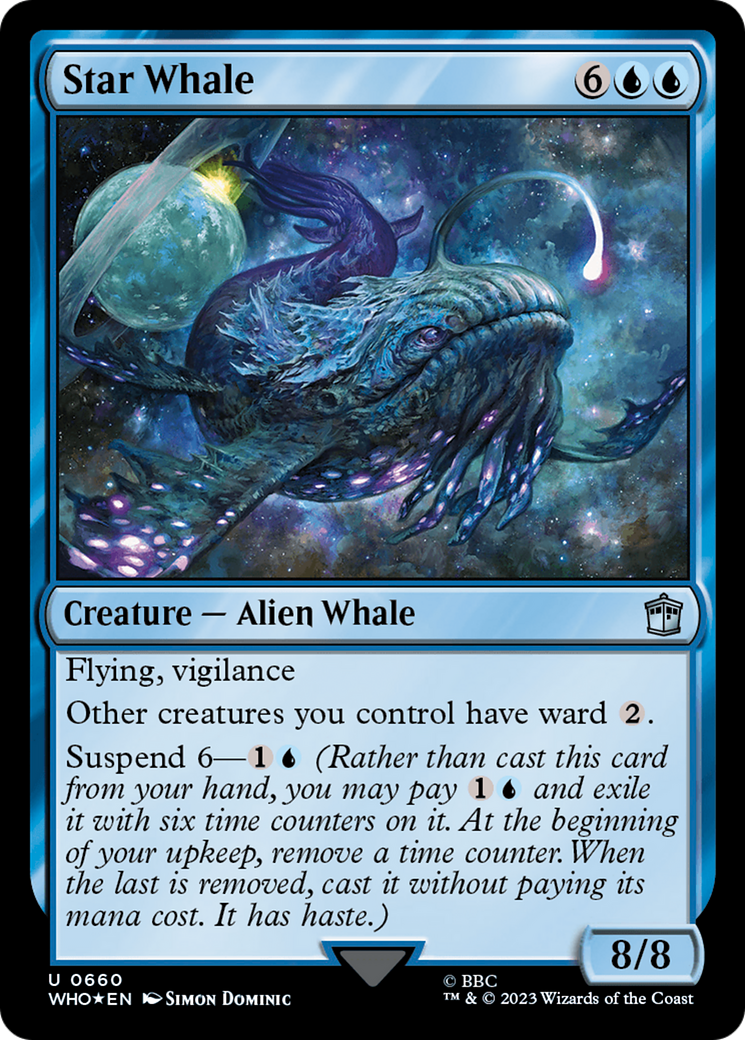 Star Whale (Surge Foil) [Doctor Who] | Spectrum Games