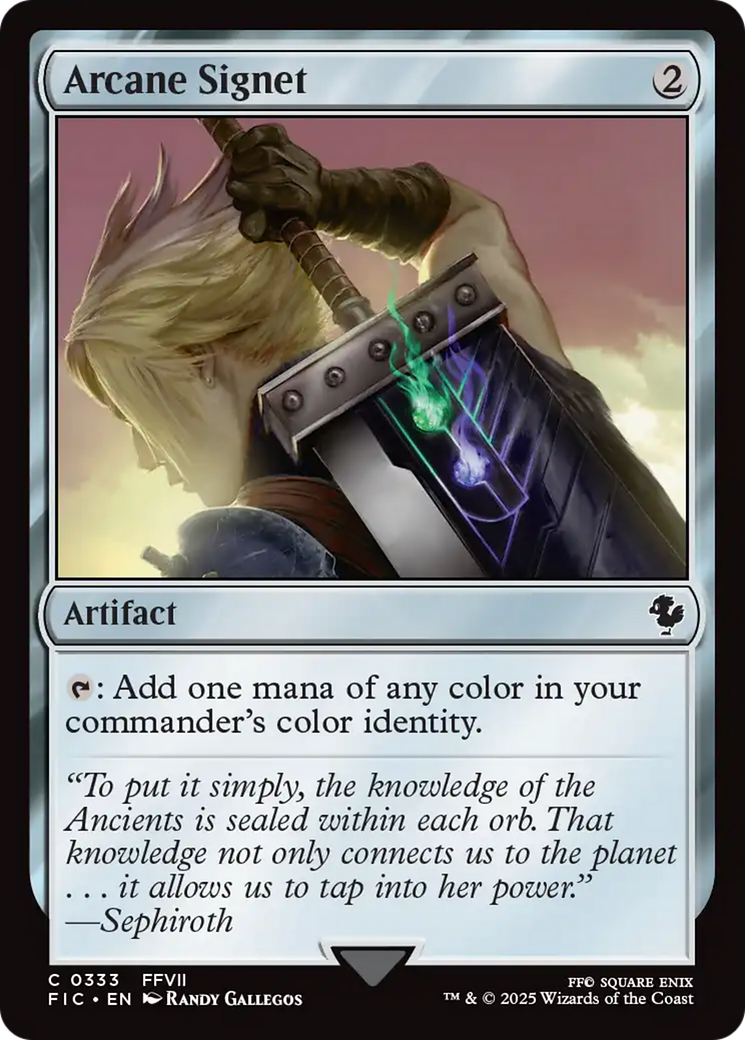 Arcane Signet (0333) [FINAL FANTASY Commander] | Spectrum Games