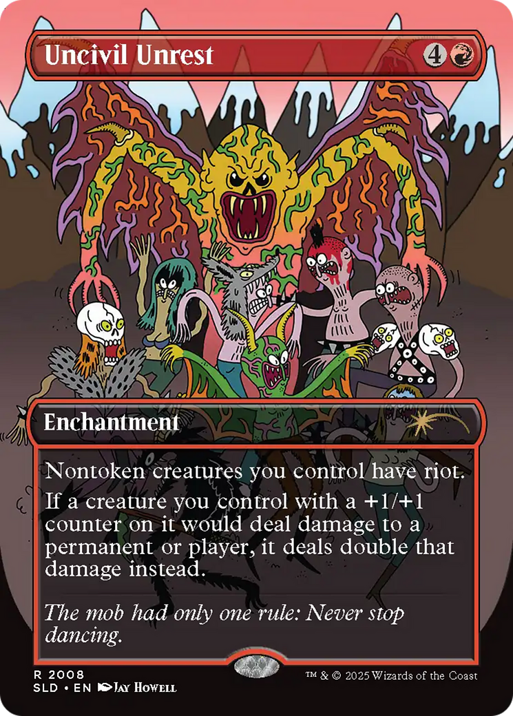 Uncivil Unrest (Rainbow Foil) [Secret Lair Drop Series] | Spectrum Games