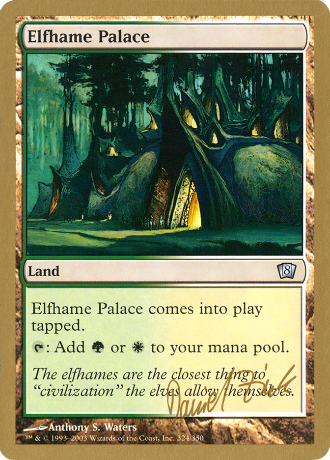 Elfhame Palace (Daniel Zink) [World Championship Decks 2003] | Spectrum Games