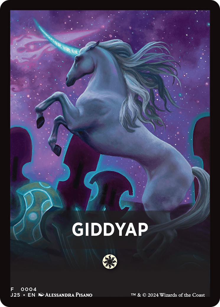 Giddyap Theme Card [Foundations Jumpstart Front Cards] | Spectrum Games