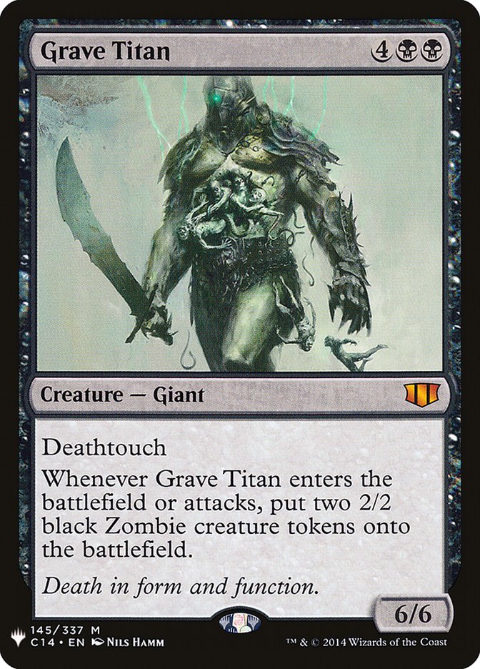 Grave Titan [Mystery Booster] | Spectrum Games