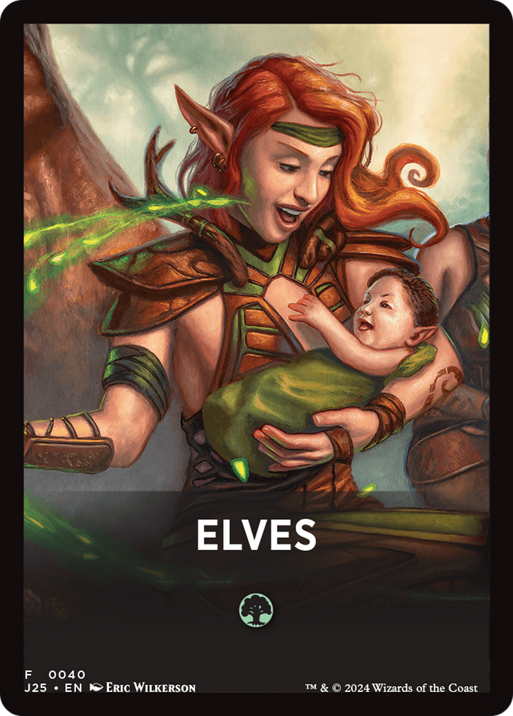 Elves Theme Card [Foundations Jumpstart Front Cards] | Spectrum Games