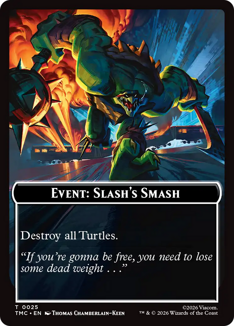 Event: Slash's Smash [Teenage Mutant Ninja Turtles Commander Tokens] | Spectrum Games