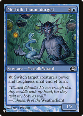 Merfolk Thaumaturgist [The List Reprints] | Spectrum Games