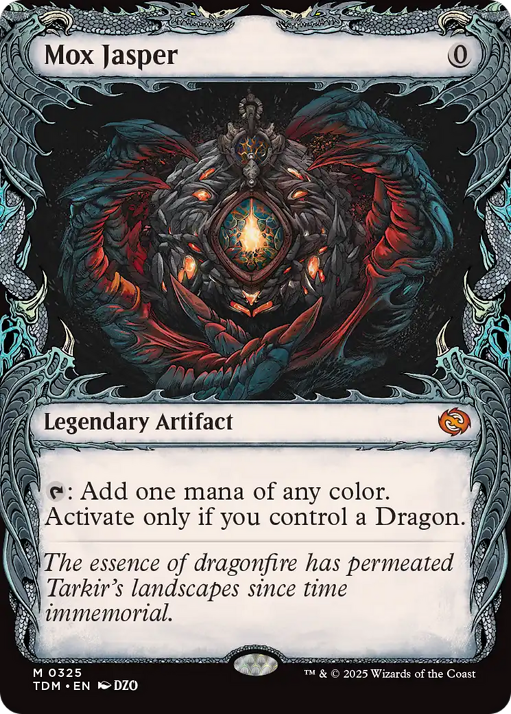 Mox Jasper (Showcase) [Tarkir: Dragonstorm] | Spectrum Games