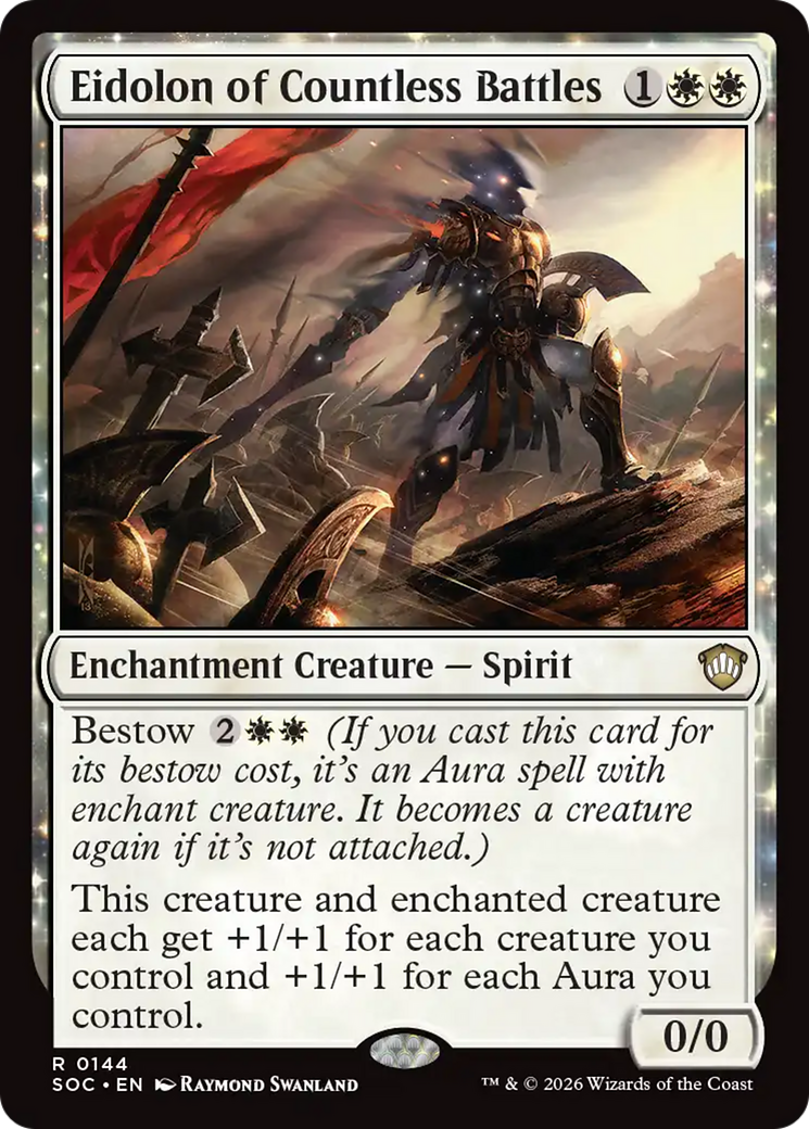 Eidolon of Countless Battles [Secrets of Strixhaven Commander] | Spectrum Games