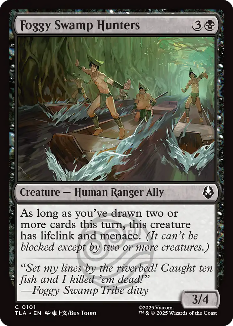 Foggy Swamp Hunters [Avatar: The Last Airbender] | Spectrum Games