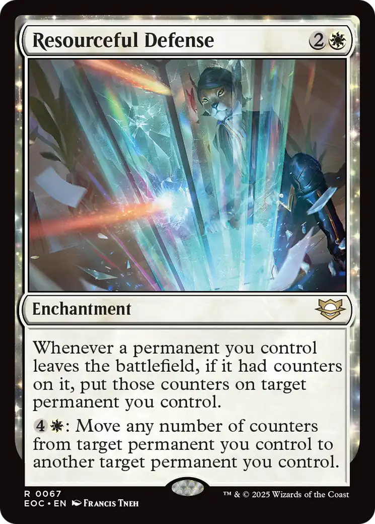 Resourceful Defense [Edge of Eternities Commander] | Spectrum Games