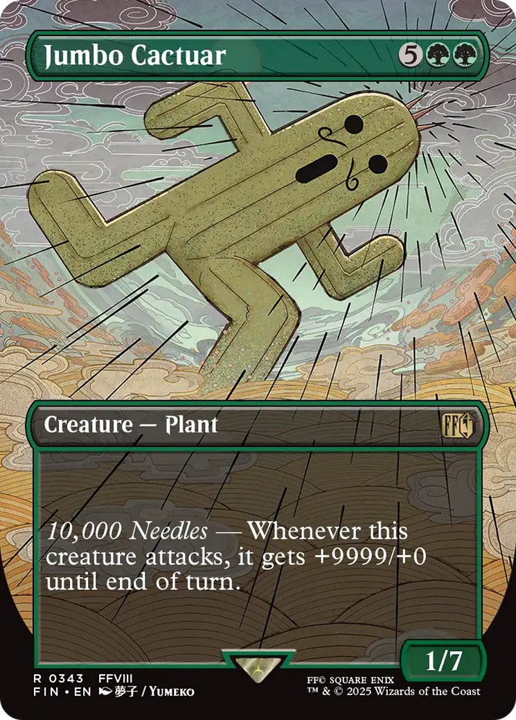 Jumbo Cactuar (Borderless) [FINAL FANTASY] | Spectrum Games