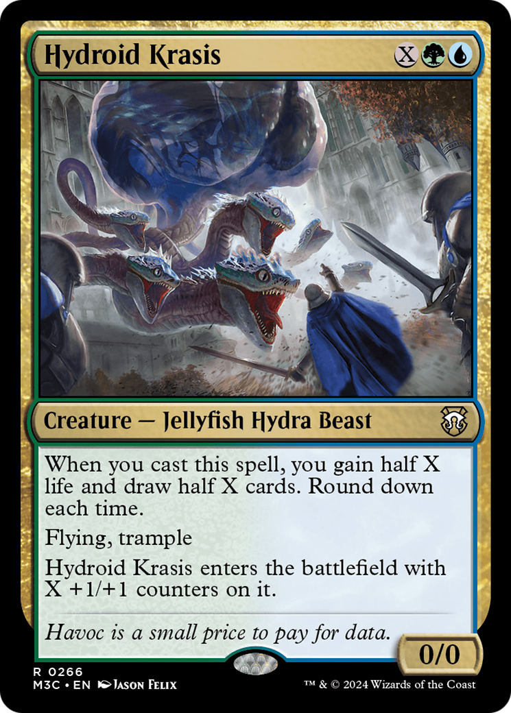 Hydroid Krasis (Ripple Foil) [Modern Horizons 3 Commander] | Spectrum Games