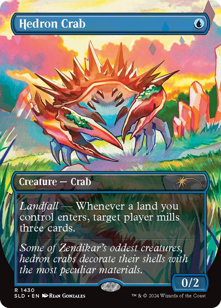 Hedron Crab (Rainbow Foil) [Secret Lair Drop Series] | Spectrum Games