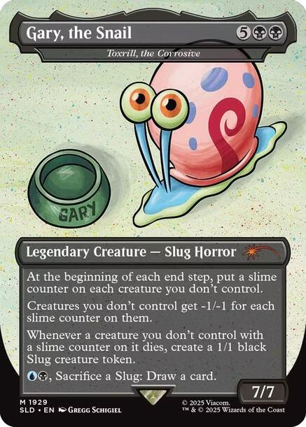 Gary, the Snail - Toxrill, the Corrosive [Secret Lair Drop Series] | Spectrum Games