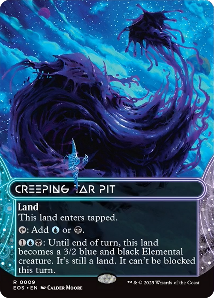 Creeping Tar Pit (0009) (Bordelress) [Edge of Eternities: Stellar Sights] | Spectrum Games