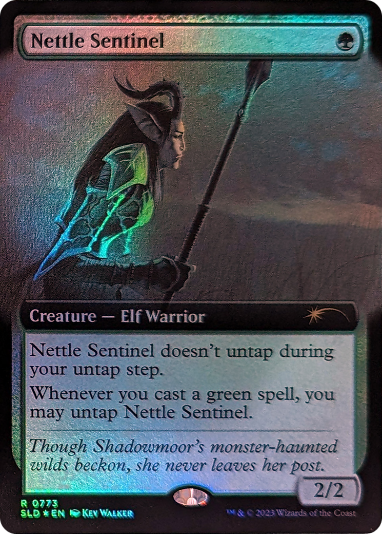 Nettle Sentinel (Extended Art) [Secret Lair Drop Series] | Spectrum Games