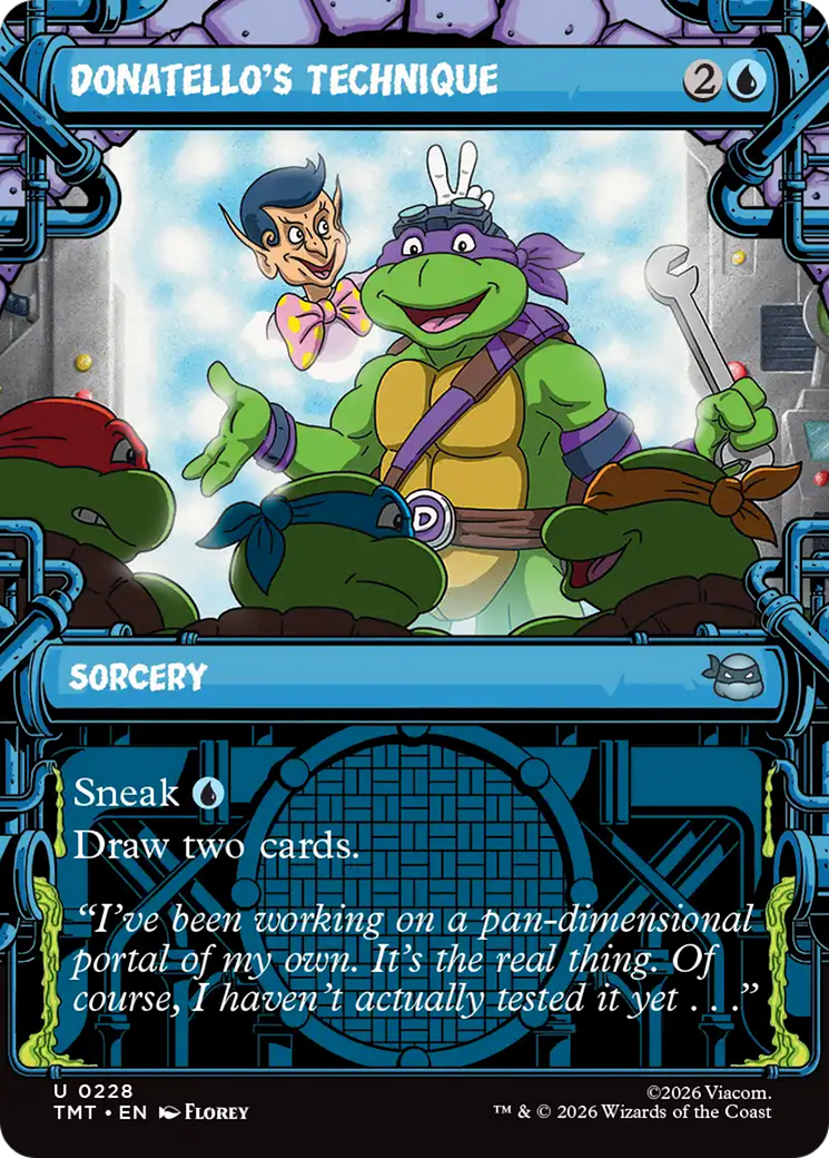 Donatello's Technique (Showcase) [Teenage Mutant Ninja Turtles] | Spectrum Games
