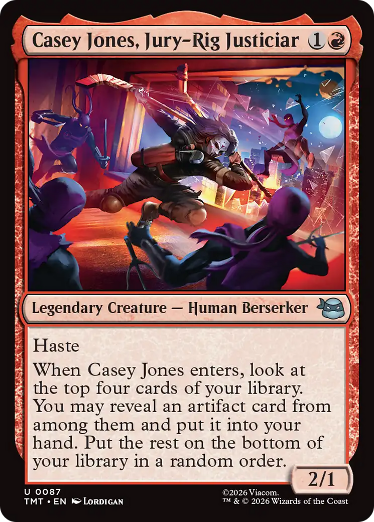 Casey Jones, Jury-Rig Justiciar [Teenage Mutant Ninja Turtles] | Spectrum Games