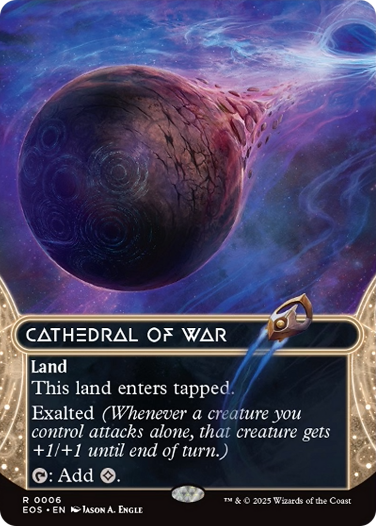 Cathedral of War (0006) (Borderless) [Edge of Eternities: Stellar Sights] | Spectrum Games