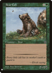 Bear Cub [Mystery Booster] | Spectrum Games