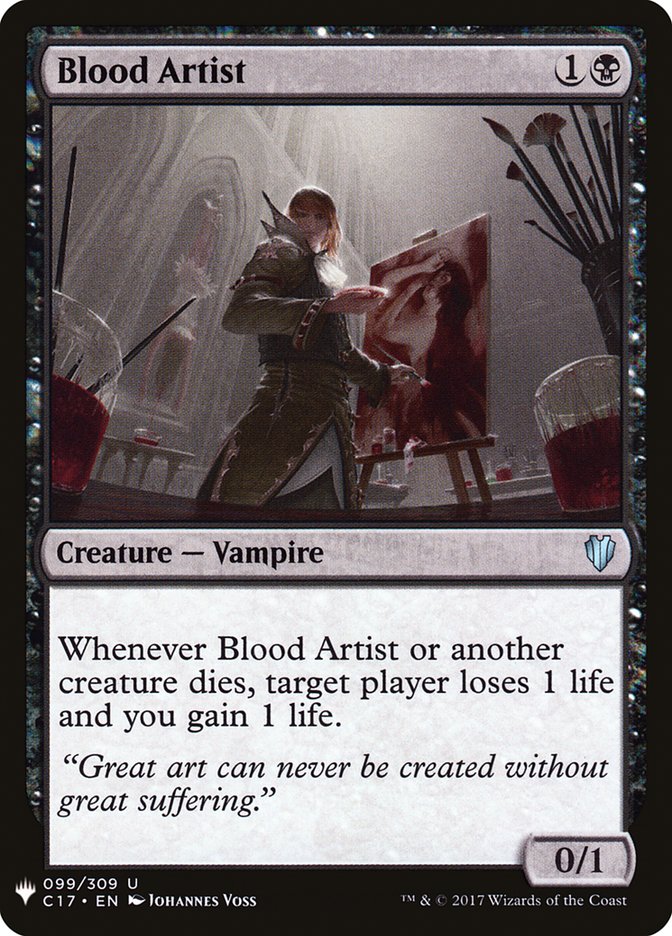 Blood Artist [Mystery Booster] | Spectrum Games