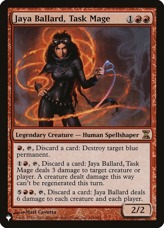 Jaya Ballard, Task Mage [The List] | Spectrum Games