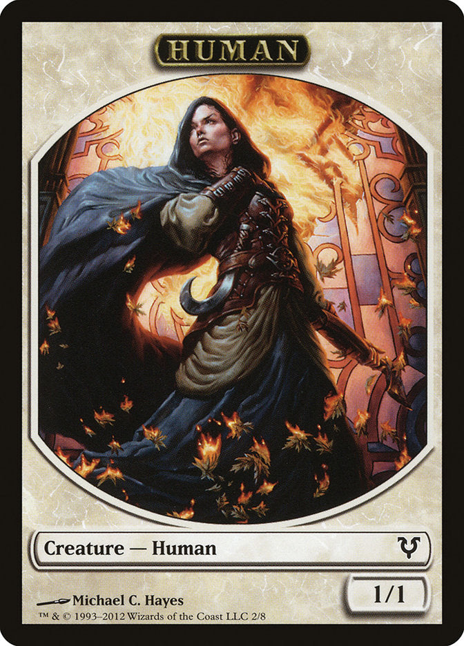 Human Token (2/8) [Avacyn Restored Tokens] | Spectrum Games