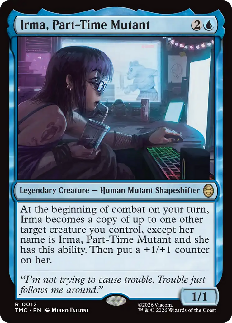 Irma, Part-Time Mutant [Teenage Mutant Ninja Turtles Commander] | Spectrum Games