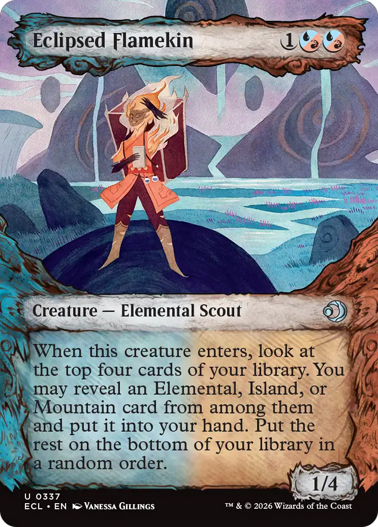 Eclipsed Flamekin (Showcase) [Lorwyn Eclipsed] | Spectrum Games