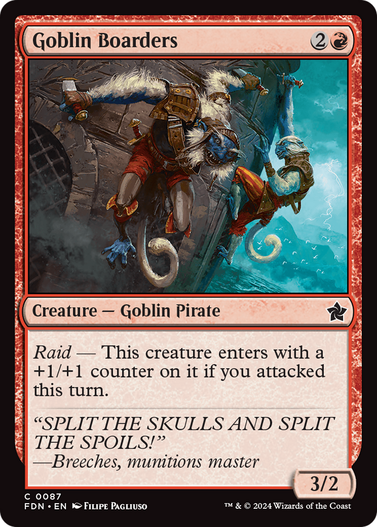 Goblin Boarders [Foundations] | Spectrum Games