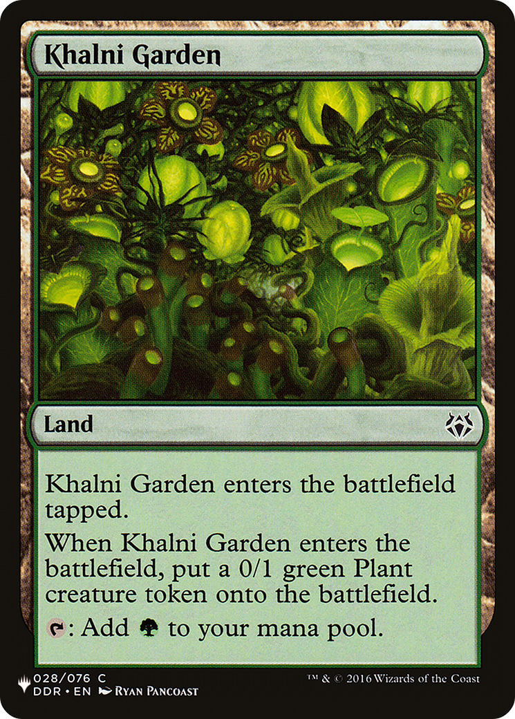 Khalni Garden [The List Reprints] | Spectrum Games