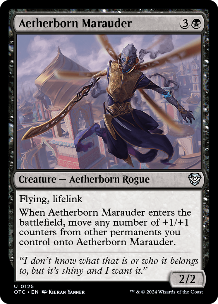 Aetherborn Marauder [Outlaws of Thunder Junction Commander] | Spectrum Games