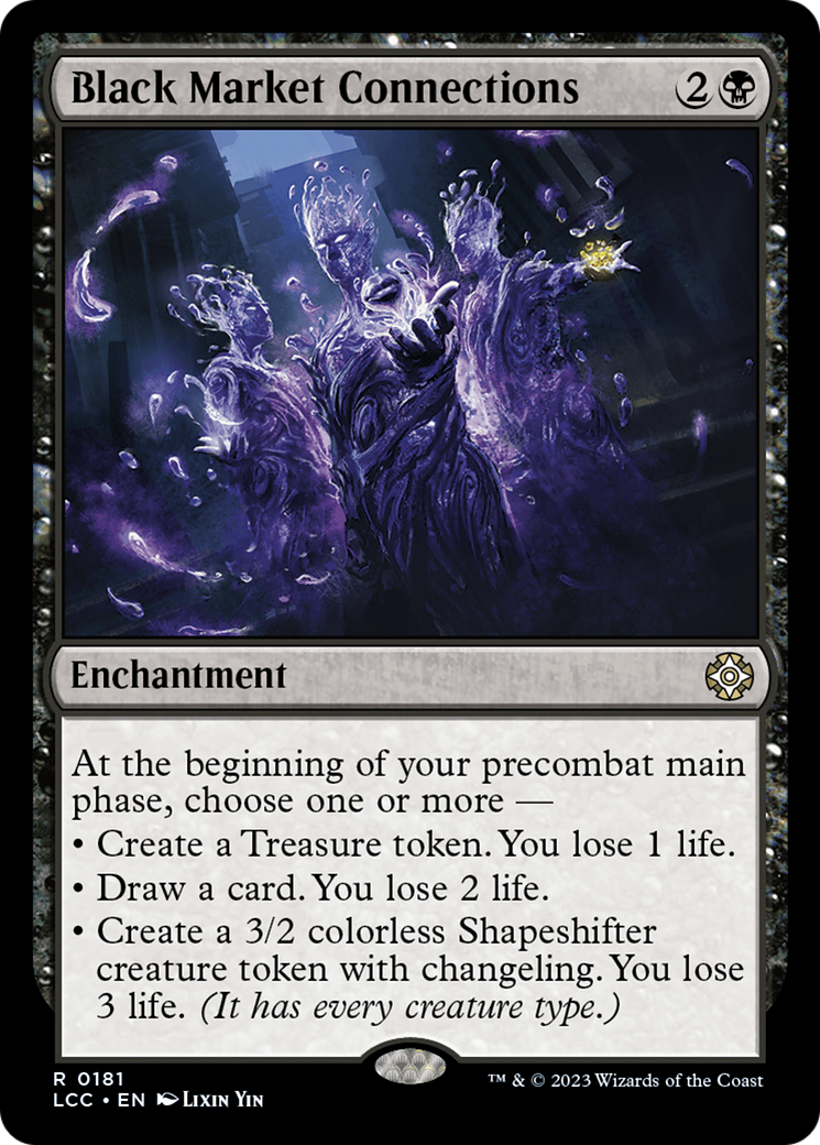Black Market Connections [The Lost Caverns of Ixalan Commander] | Spectrum Games