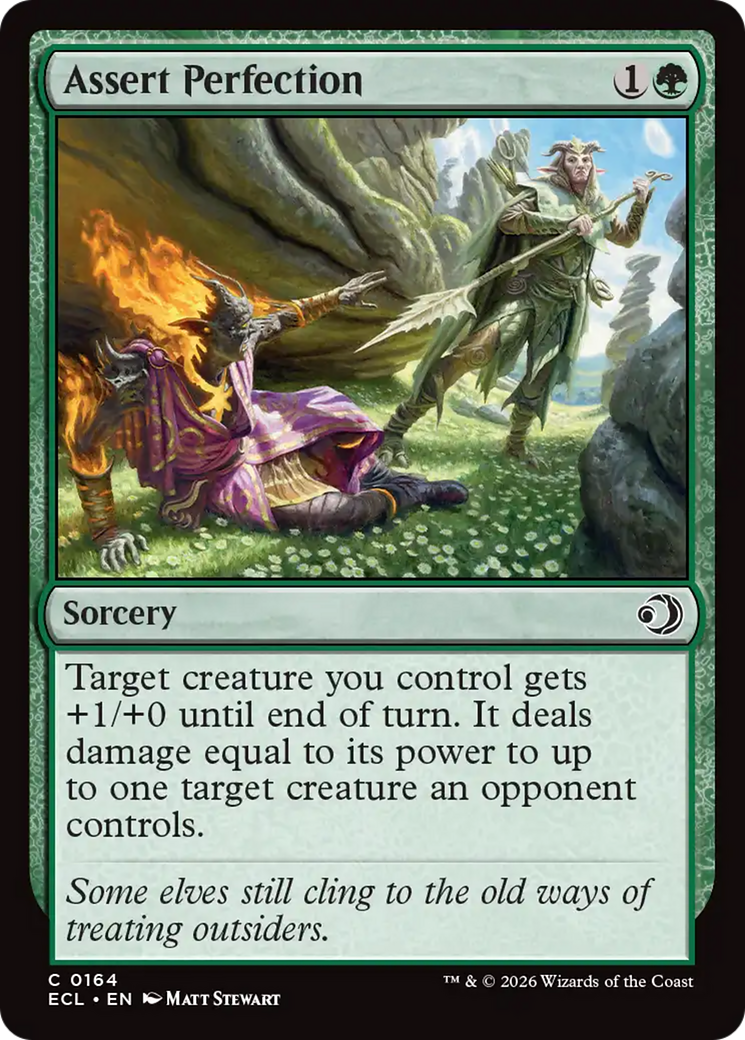 Assert Perfection [Lorwyn Eclipsed] | Spectrum Games