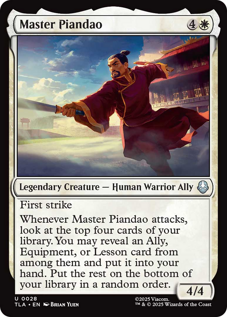 Master Piandao [Avatar: The Last Airbender] | Spectrum Games