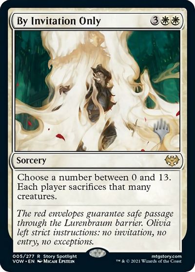 By Invitation Only (Promo Pack) [Innistrad: Crimson Vow Promos] | Spectrum Games