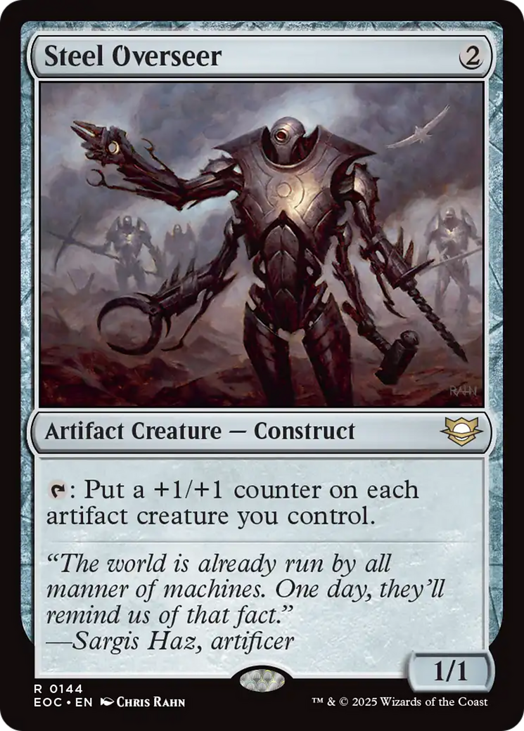 Steel Overseer [Edge of Eternities Commander] | Spectrum Games