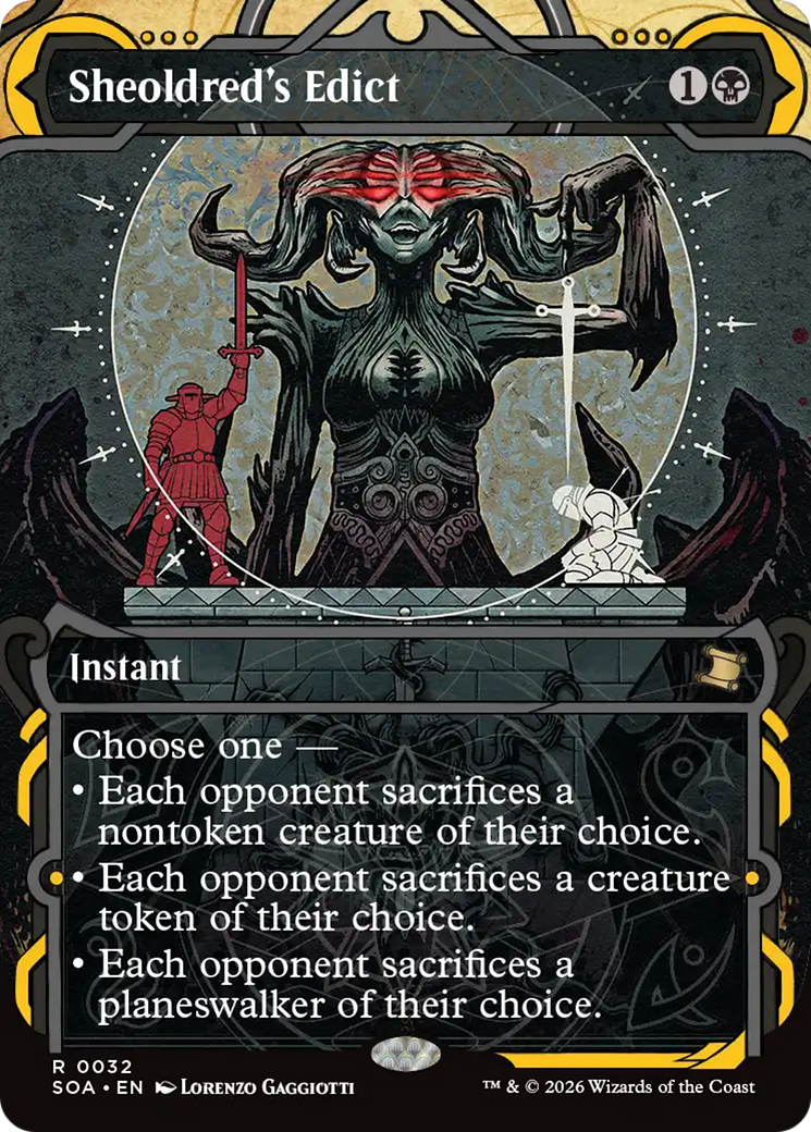 Sheoldred's Edict [Secrets of Strixhaven: Mystical Archive] | Spectrum Games