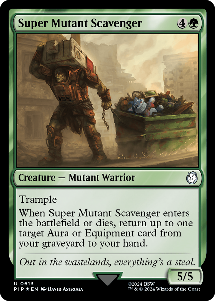 Super Mutant Scavenger (Surge Foil) [Fallout] | Spectrum Games