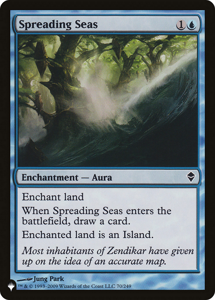 Spreading Seas [The List Reprints] | Spectrum Games