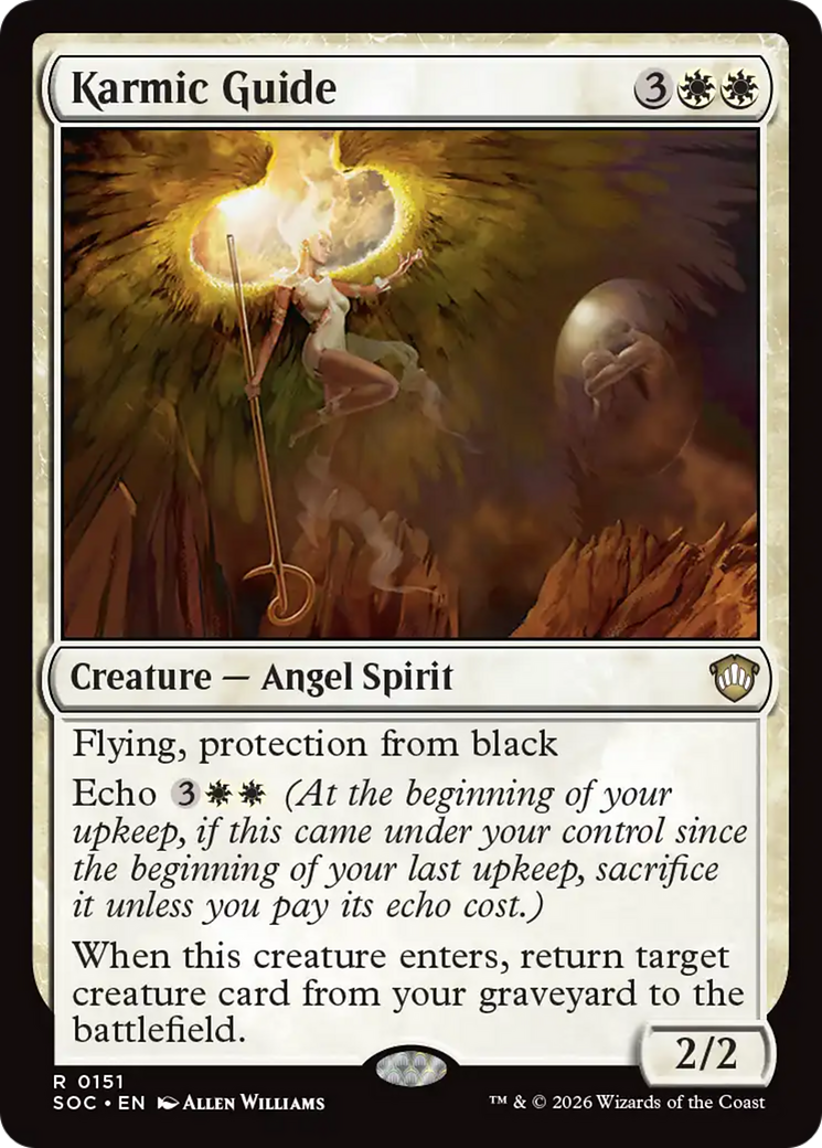 Karmic Guide [Secrets of Strixhaven Commander] | Spectrum Games